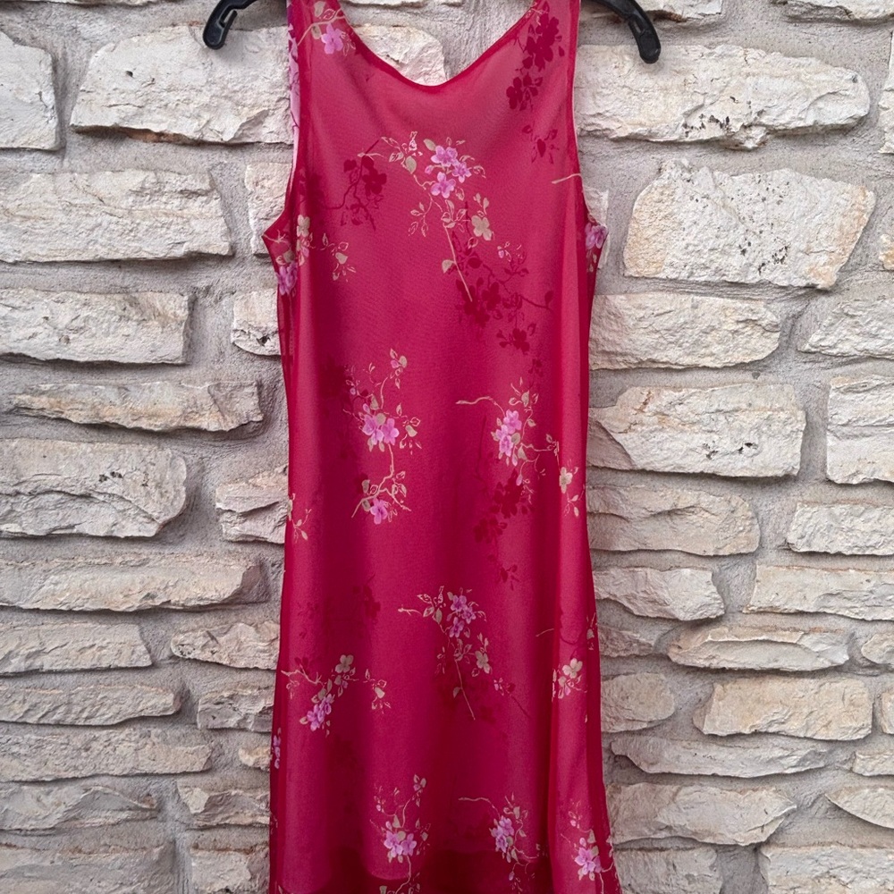 Alyn Paige Pink Floral Dress